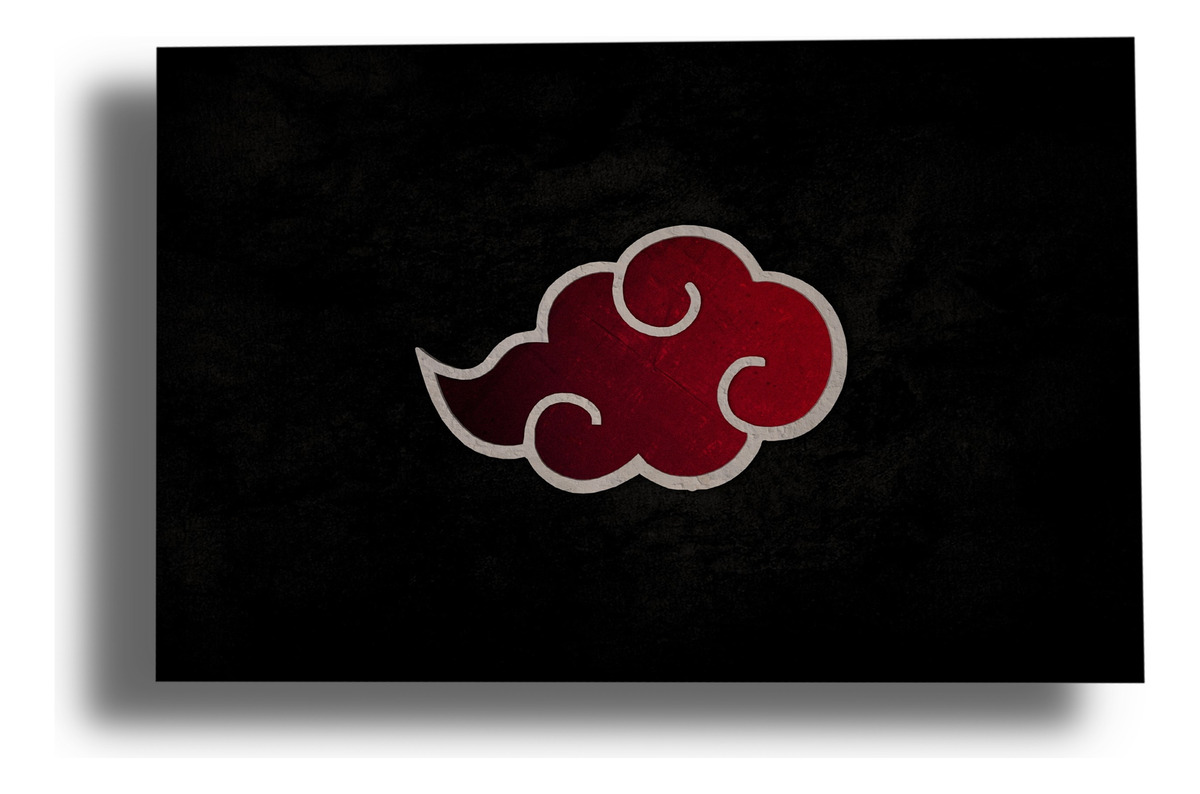 Cuadro Naruto, Akatsuki 04 70x100 Mdf Memoestampados
