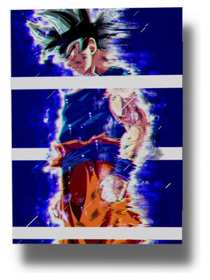 Cuadro 204 Dbz Goku Ultrainstinct 30x40 Mdf Memoestampados