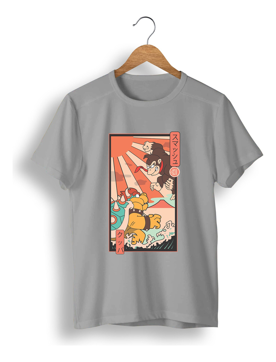Remera: Bowser Vs Donkey Kong Memoestampados - Imagen 19