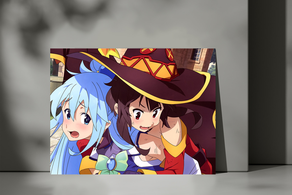 Cuadro Konosuba 160 30x40 Mdf Memoestampados - Imagen 3