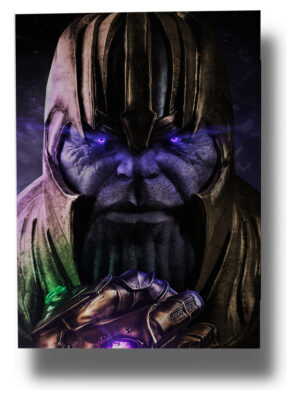 Cuadro Avengers Infinite Thanos 71 30x40 Mdf Memoestampados
