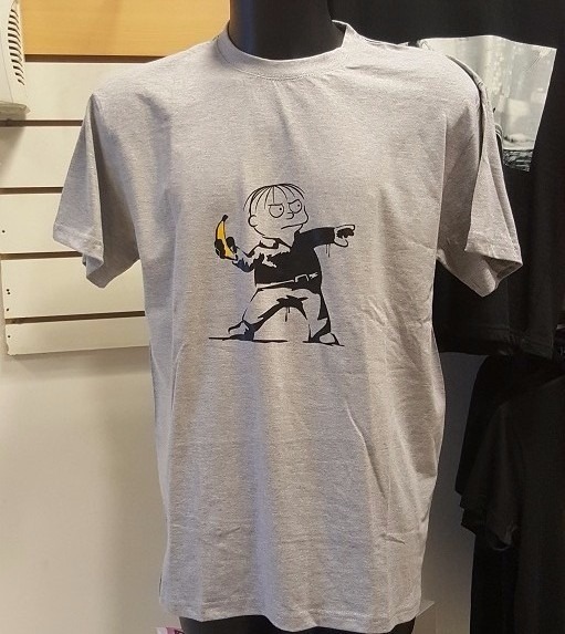 Remera Rafa Simpsons Banana