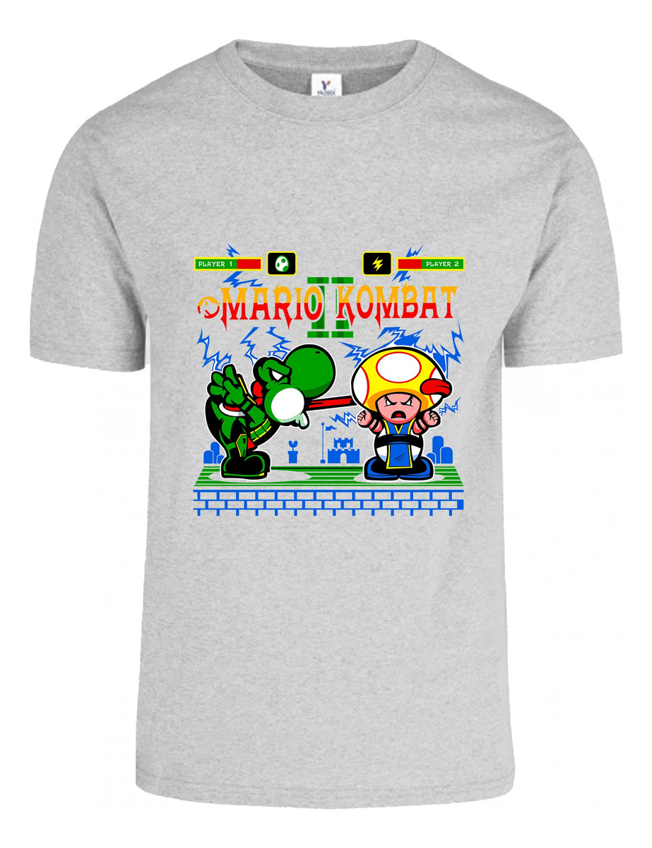 Remera: Mario Mortal Kombat Videojuegos Memoestampados - Imagen 3