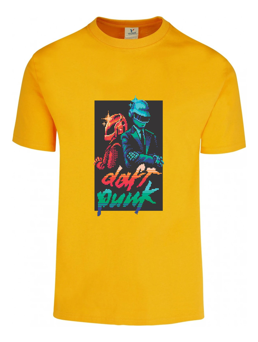 Remera: Daft Punk Pixel Art Memoestampados - Imagen 23