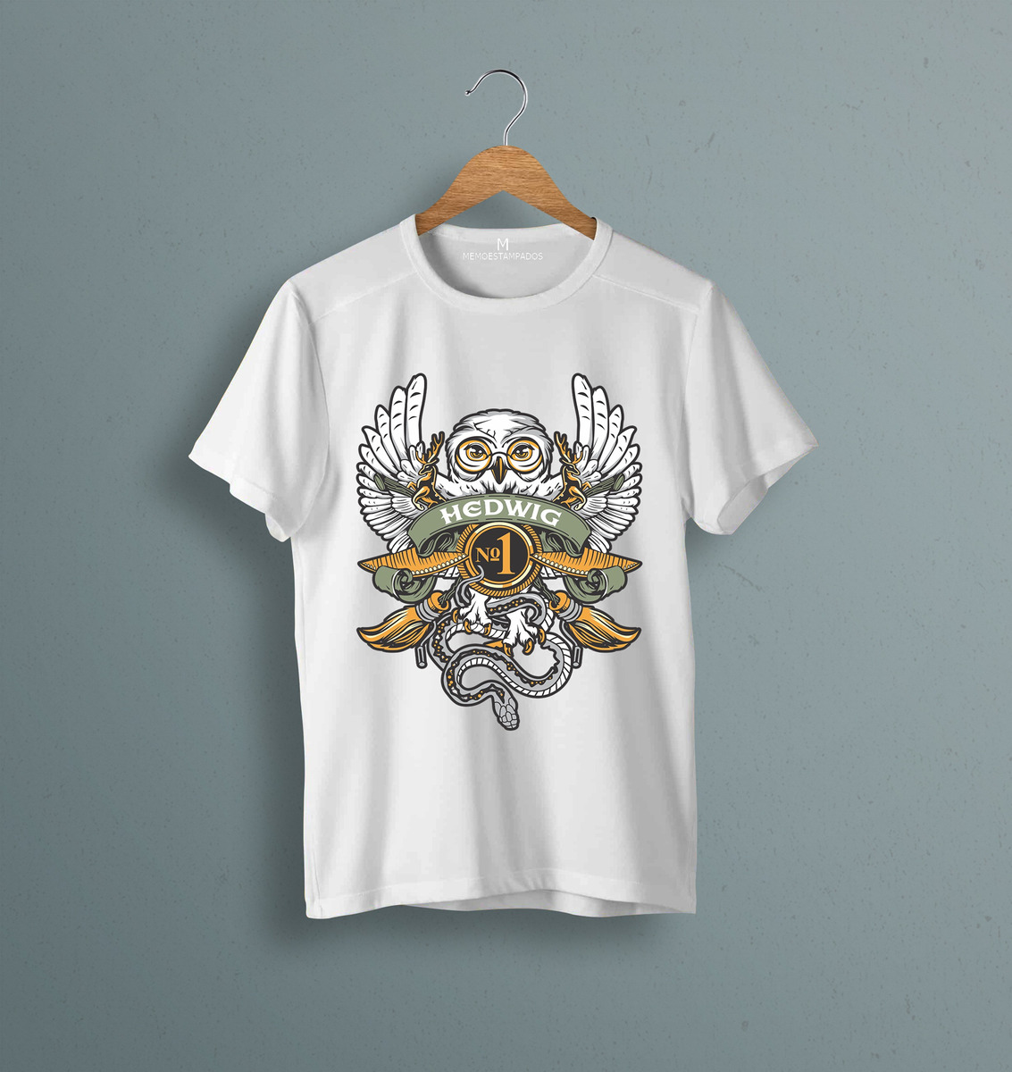 Remera: Hedwing Lechuza Harry Potter Memoestampados - Imagen 34
