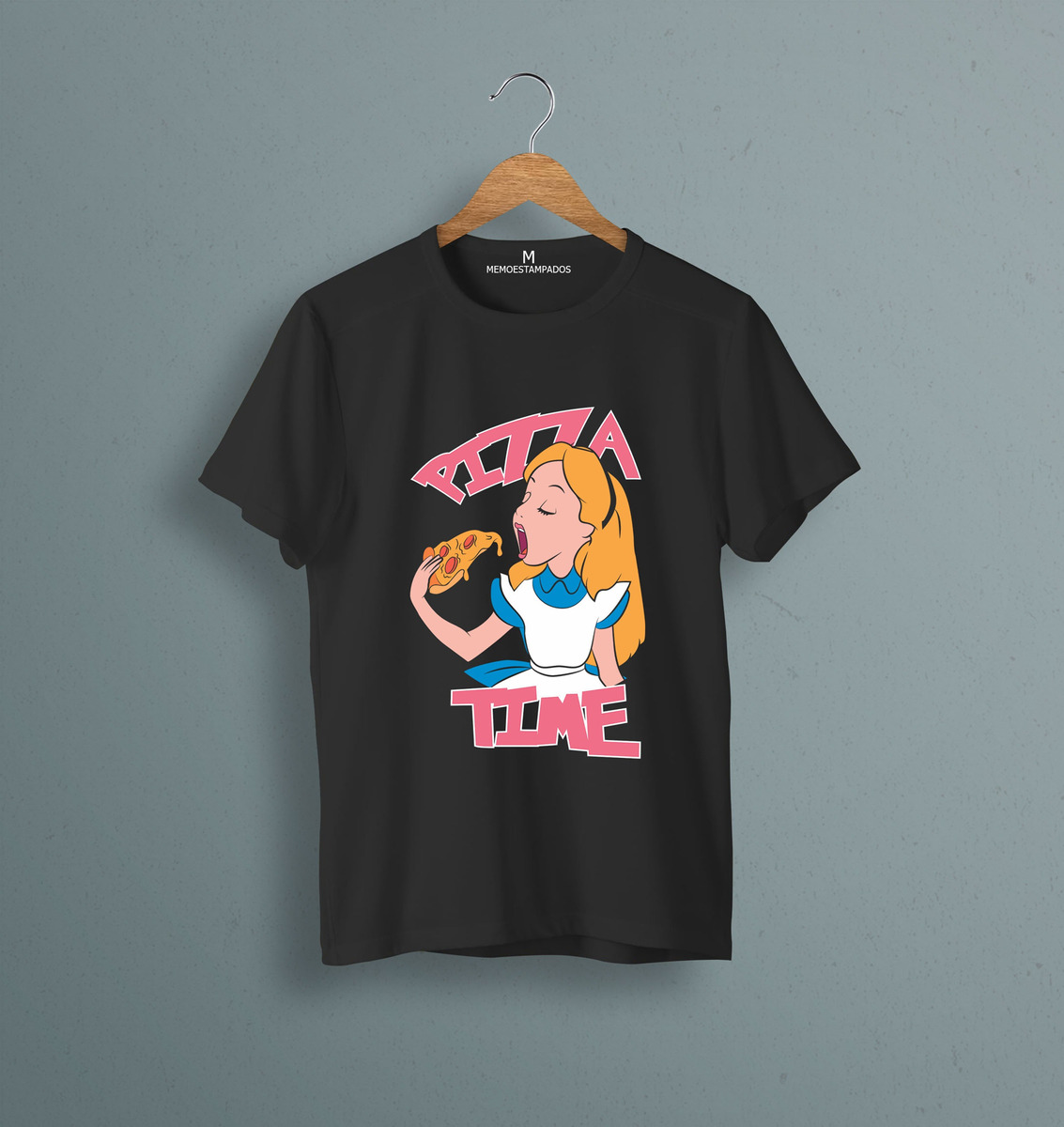 Remera: Pizza Time 01 Memoestampados - Imagen 2