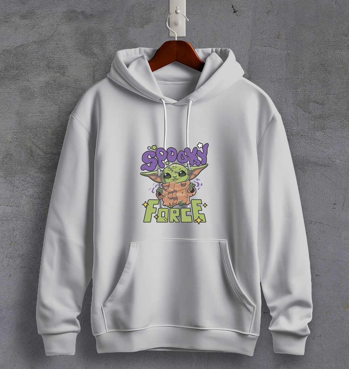 Canguro Spooky Force (baby Yoda) Memoestampados - Imagen 6