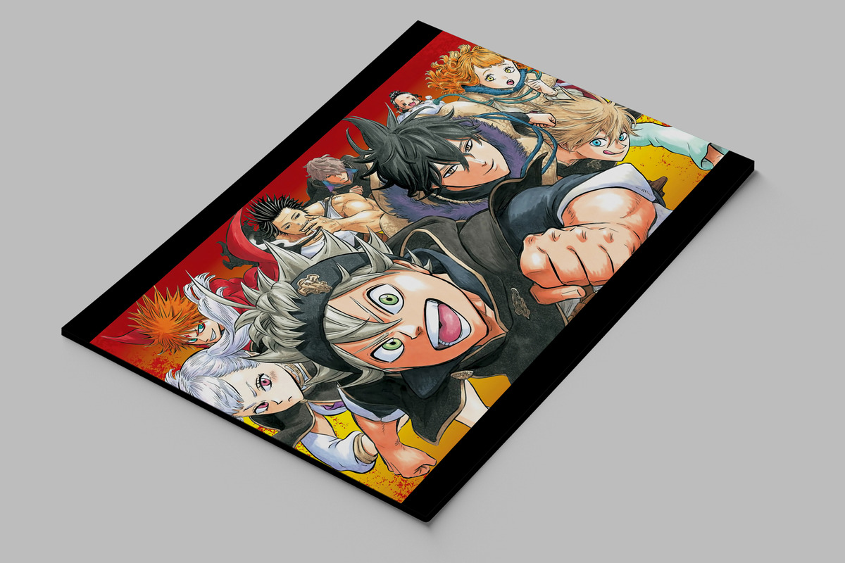 Cuadro Black Clover 554 50x70 Mdf Memoestampados - Imagen 2