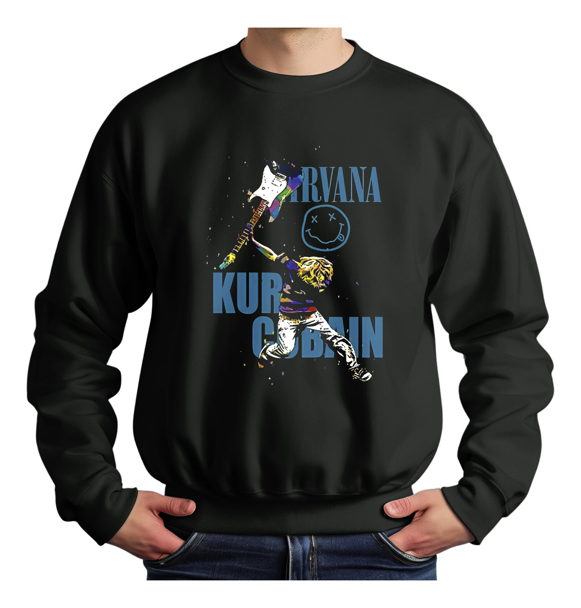 Buzo Nirvana Kurt 01 Memoestampados - Imagen 4