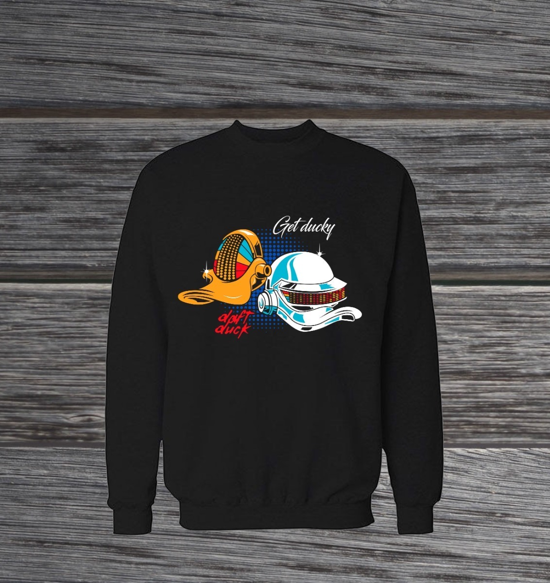 Buzo: Get Ducky Daft Duck Memoestampados - Imagen 2