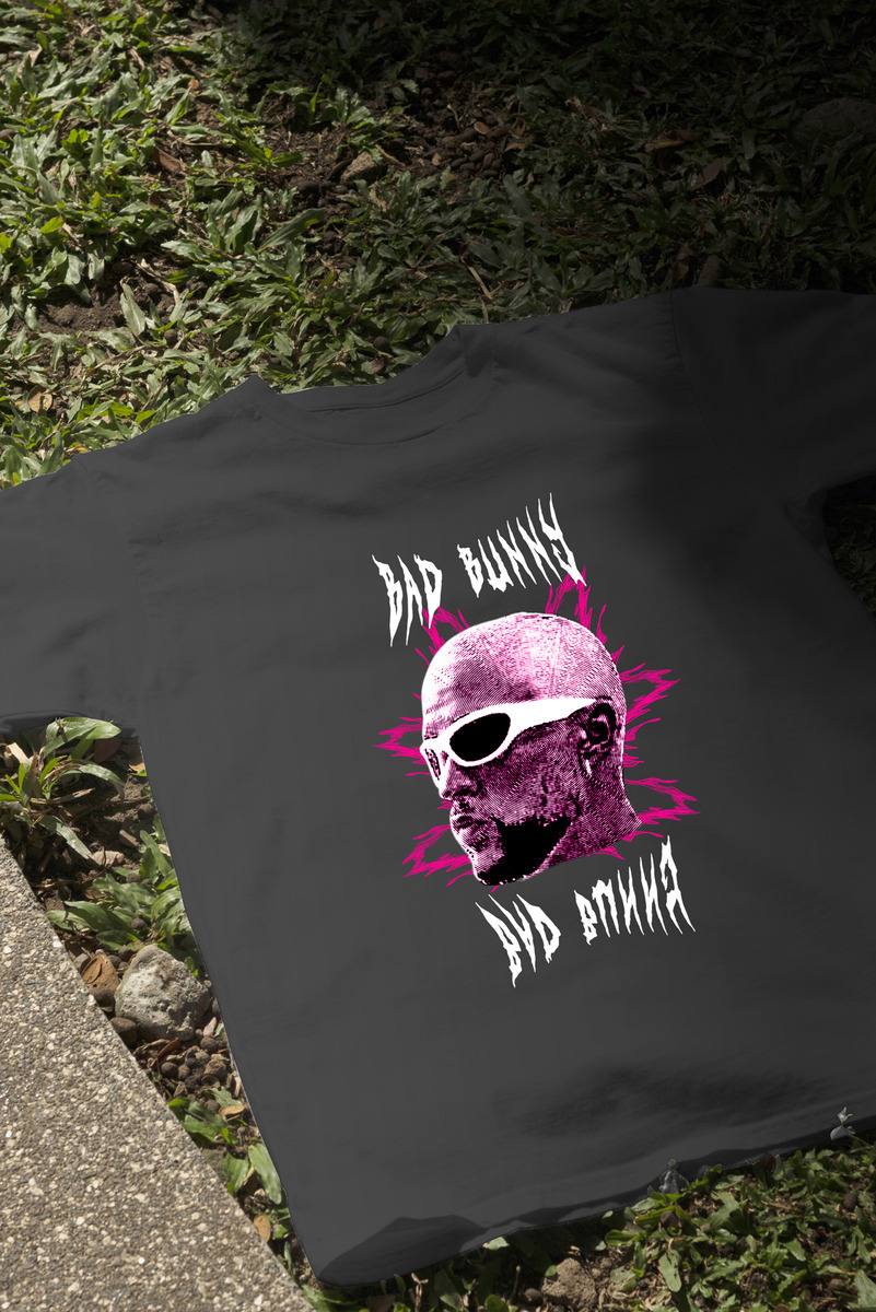 Remera: Bad Bunny 05 Memoestampados - Imagen 2