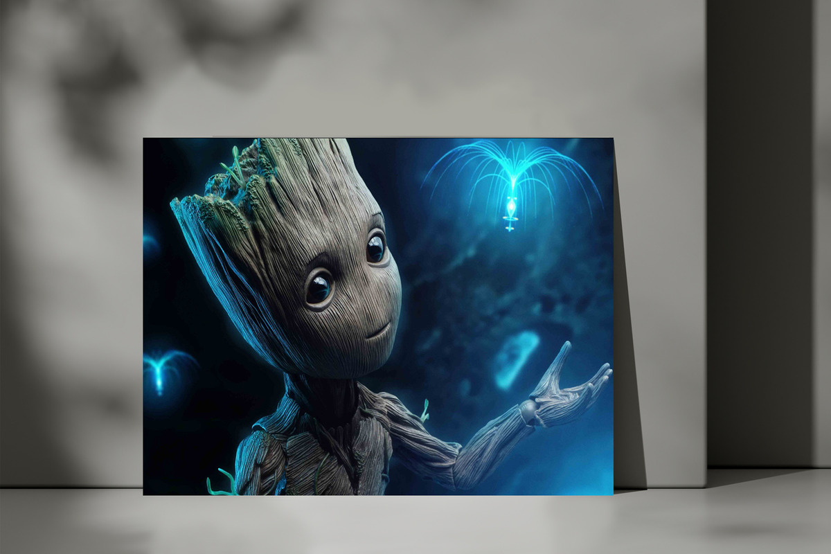 Cuadro Groot 40x53 Mdf Memoestampados - Imagen 3