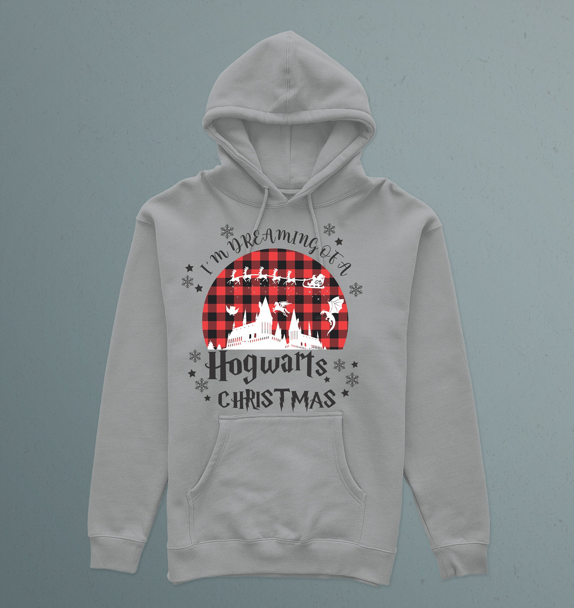 Canguro Hogwarts Christmas Memoestampados - Imagen 5