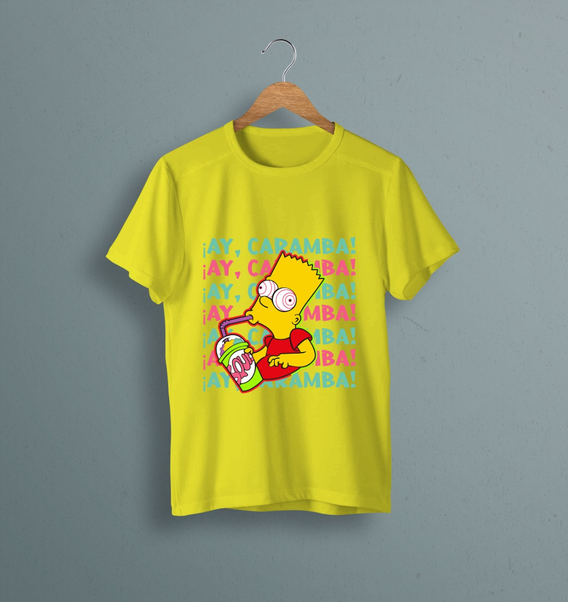 Remera: Bart Ay Caramba Memoestampados - Imagen 18