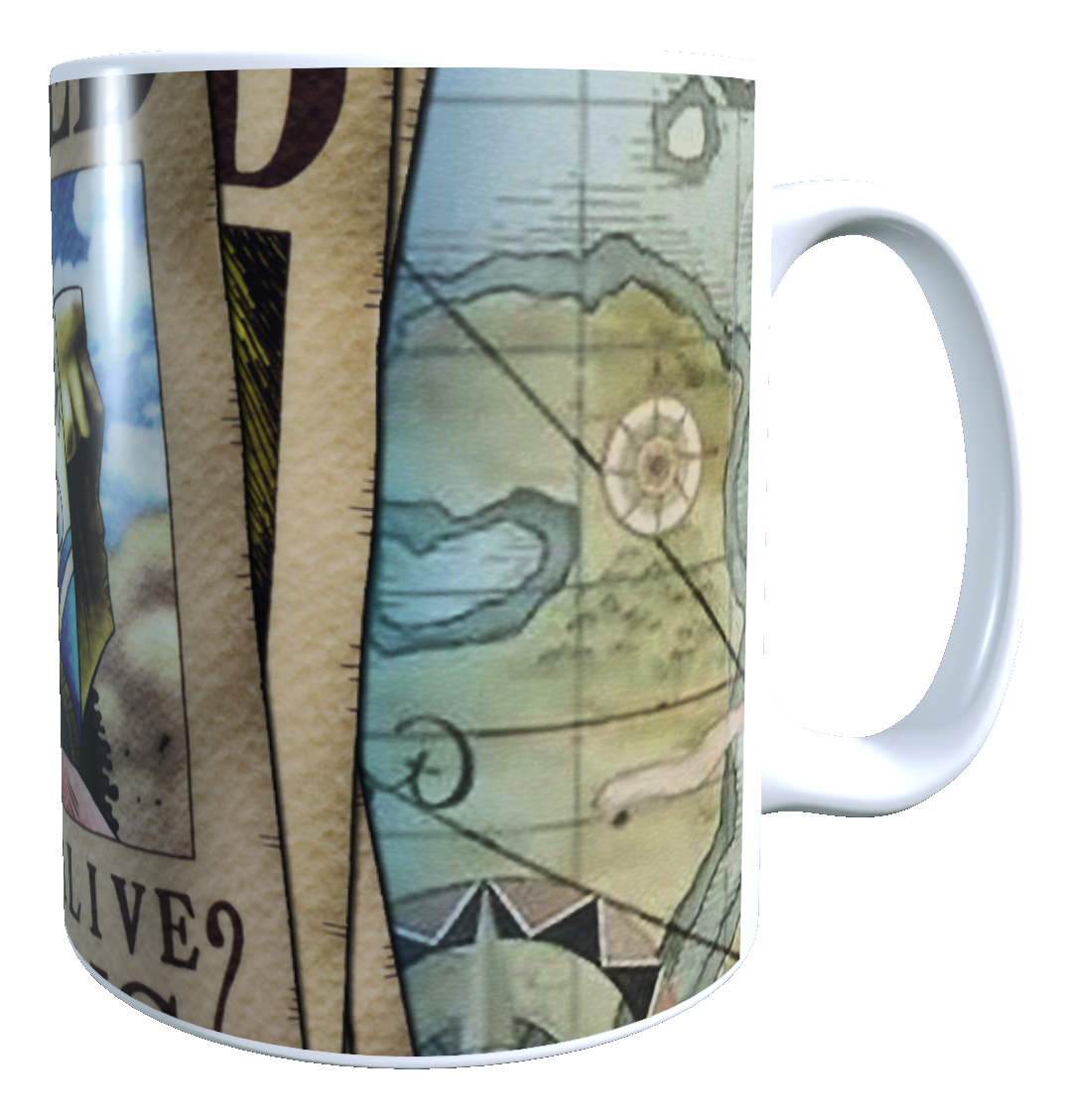 Taza Personalizada Diseño One Piece Serie Anime T466 - Imagen 3