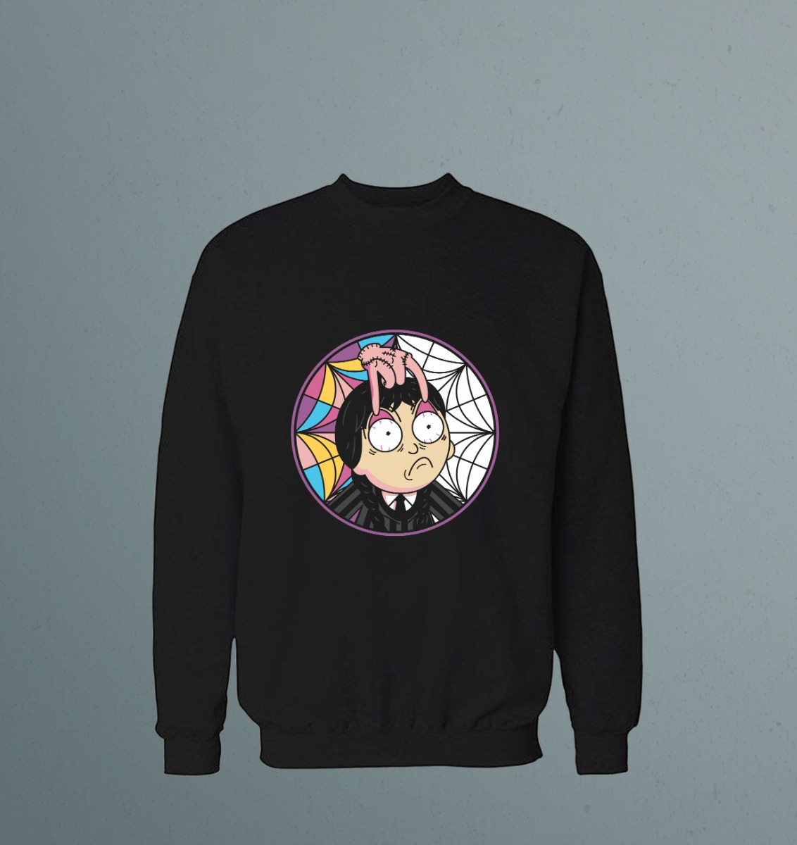Buzo Morty Wednesday Memoestampados - Imagen 2