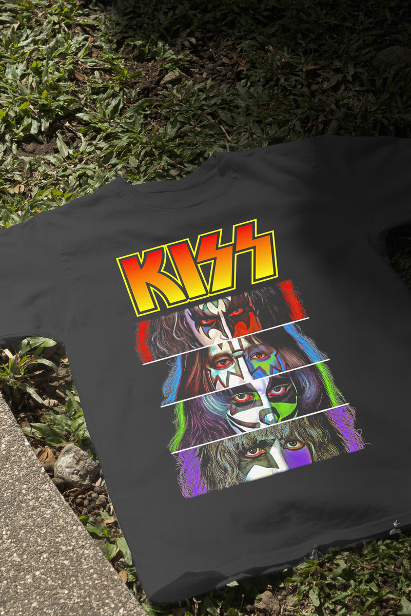 Remera: Kiss 02 Memoestampados - Imagen 3