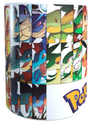 Taza Personalizada Diseño Pokemones Iniciales T490