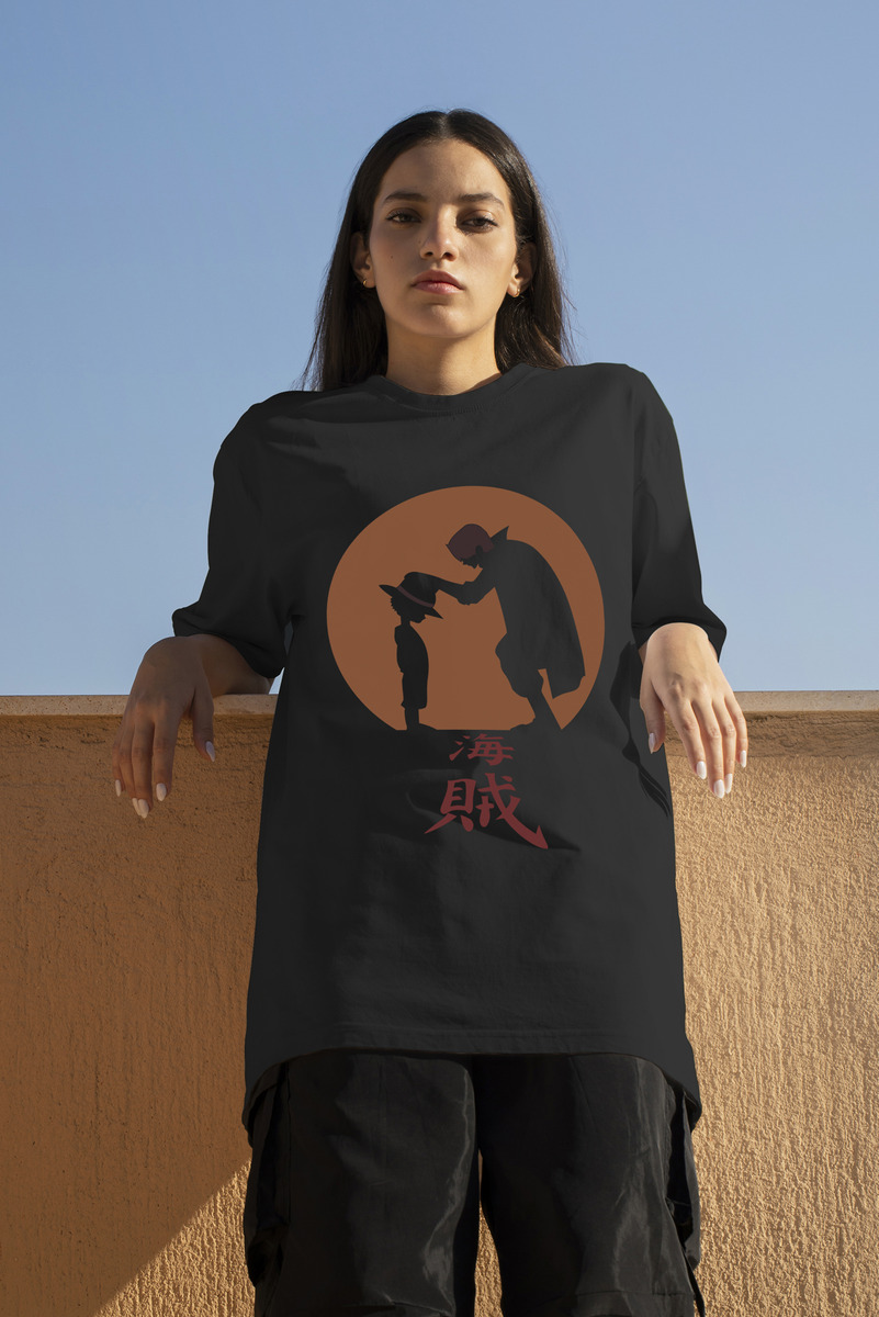 Remera: Shanks Luffy Memoestampados - Imagen 2