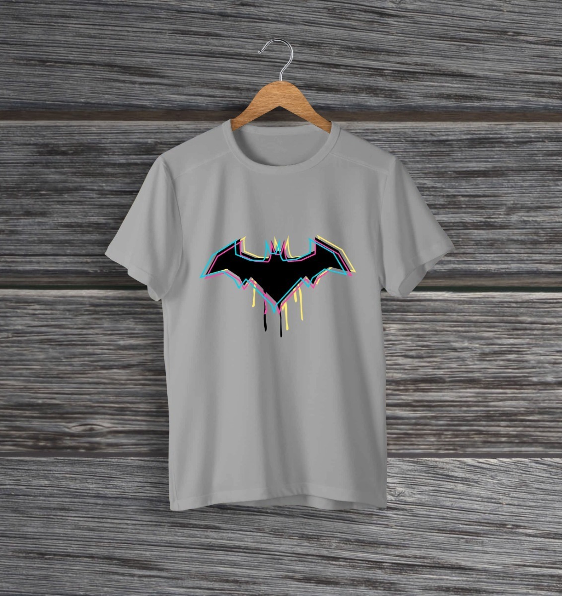 Remera Batman Logo Colores Memoestampados - Imagen 8