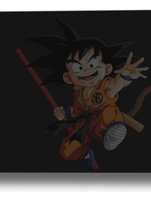 Cuadro Dragon Ball Z Young Son 129 40x53 Mdf Memoestampados