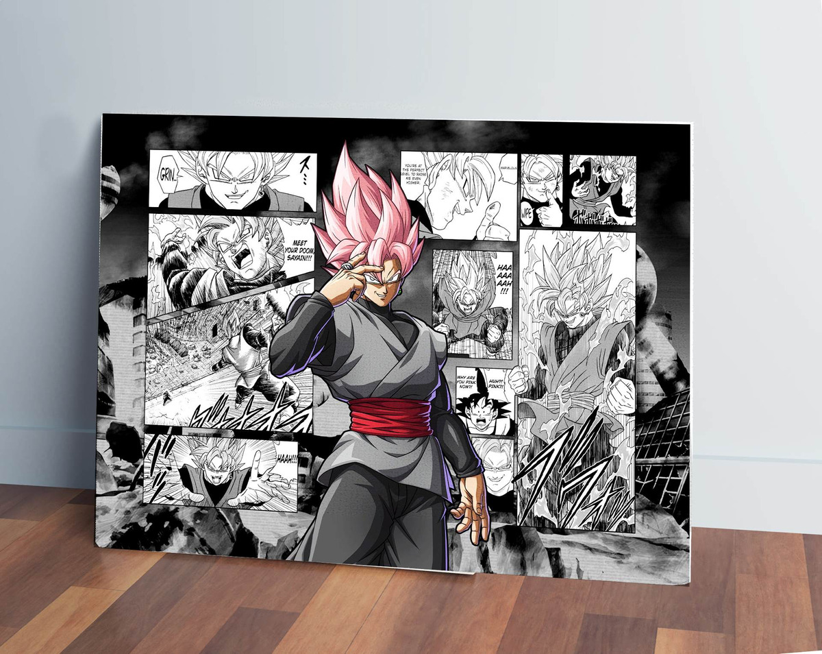 Cuadro Dragon Ball Super 130 40x53 Mdf Memoestampados