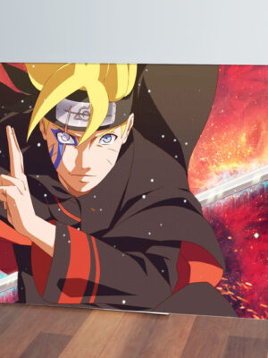 Cuadro Boruto, Uzumaki, Jogan 15 70x100 Mdf Memoestampados