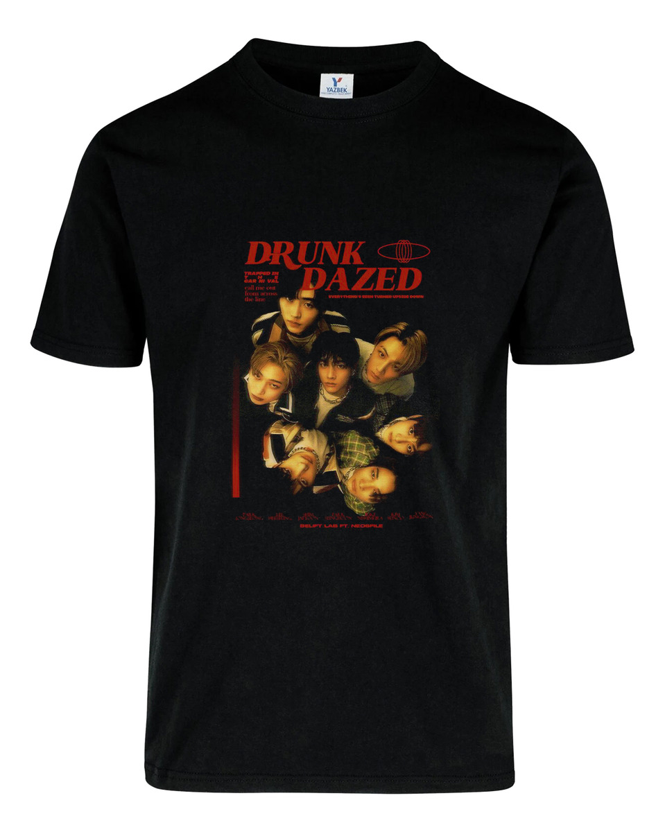 Remera: Enhypen Drunk Dazed Memoestampados - Imagen 2