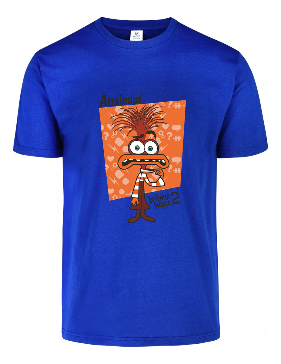 Remera: Intensamente 2 Ansiedad Memoestampados - Imagen 6