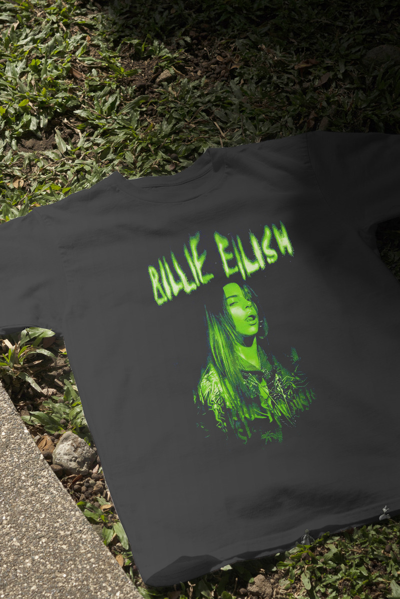 Remera: Billie Verde Memoestampados - Imagen 4
