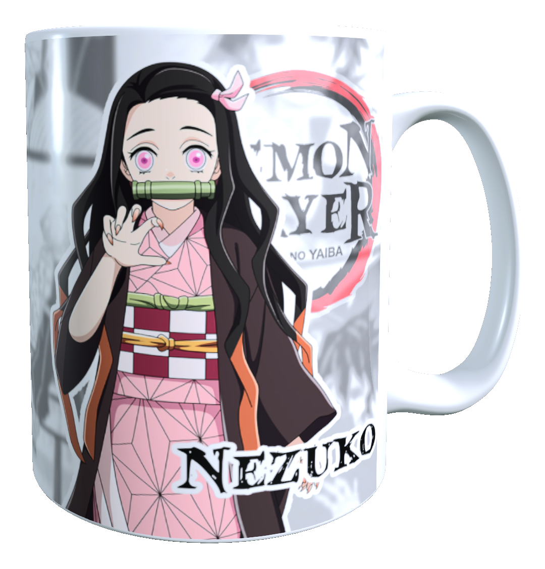 Taza Personalizada Diseño Demon Slayer Nezuko T400