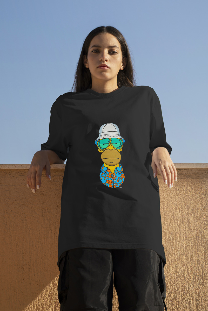 Remera: Homero Hawaii Memoestampados - Imagen 2