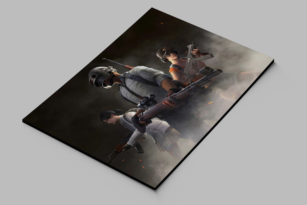 Cuadro 249 Pubg 70x100 Mdf Memoestampados - Imagen 2
