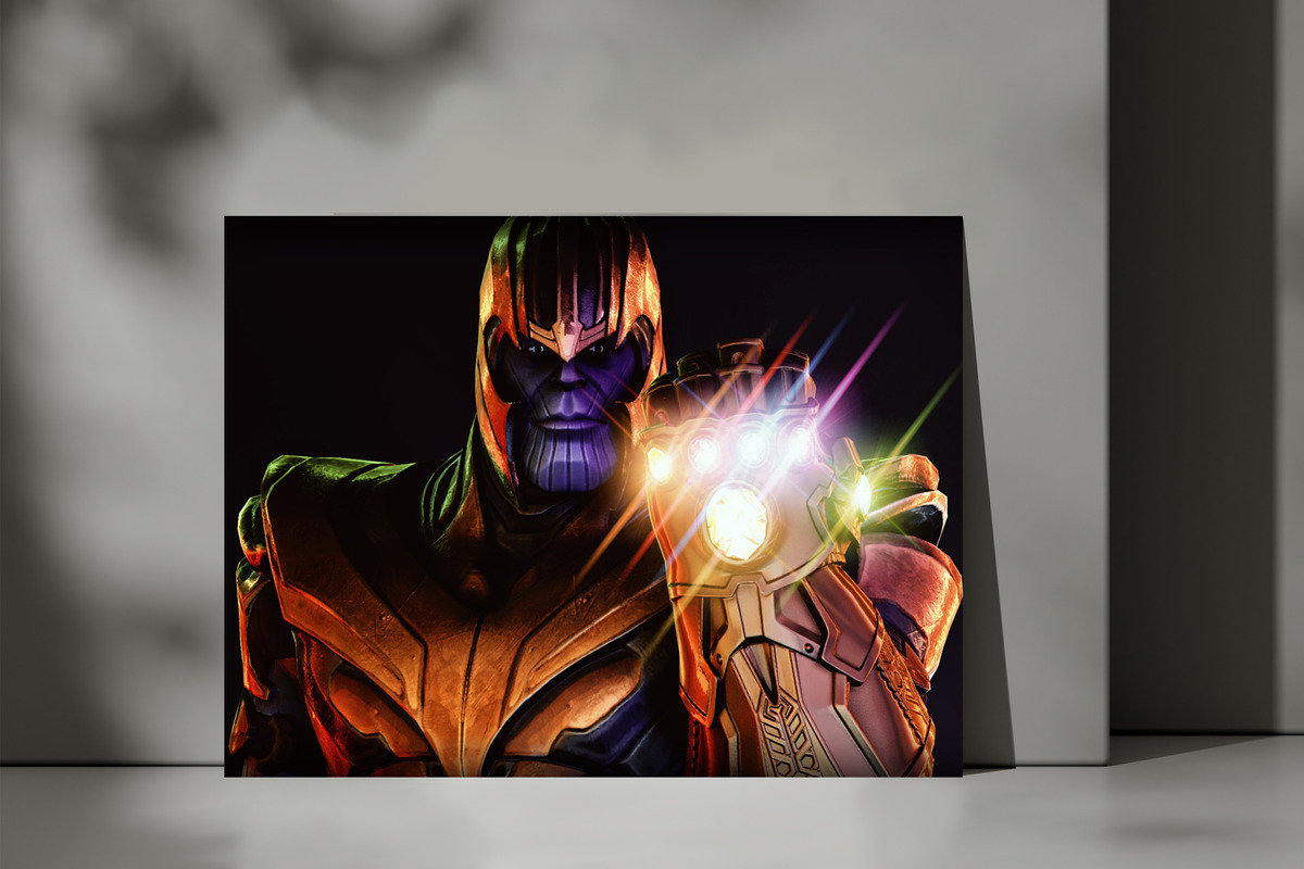 Cuadro Thanos 146 50x70 Mdf Memoestampados - Imagen 3