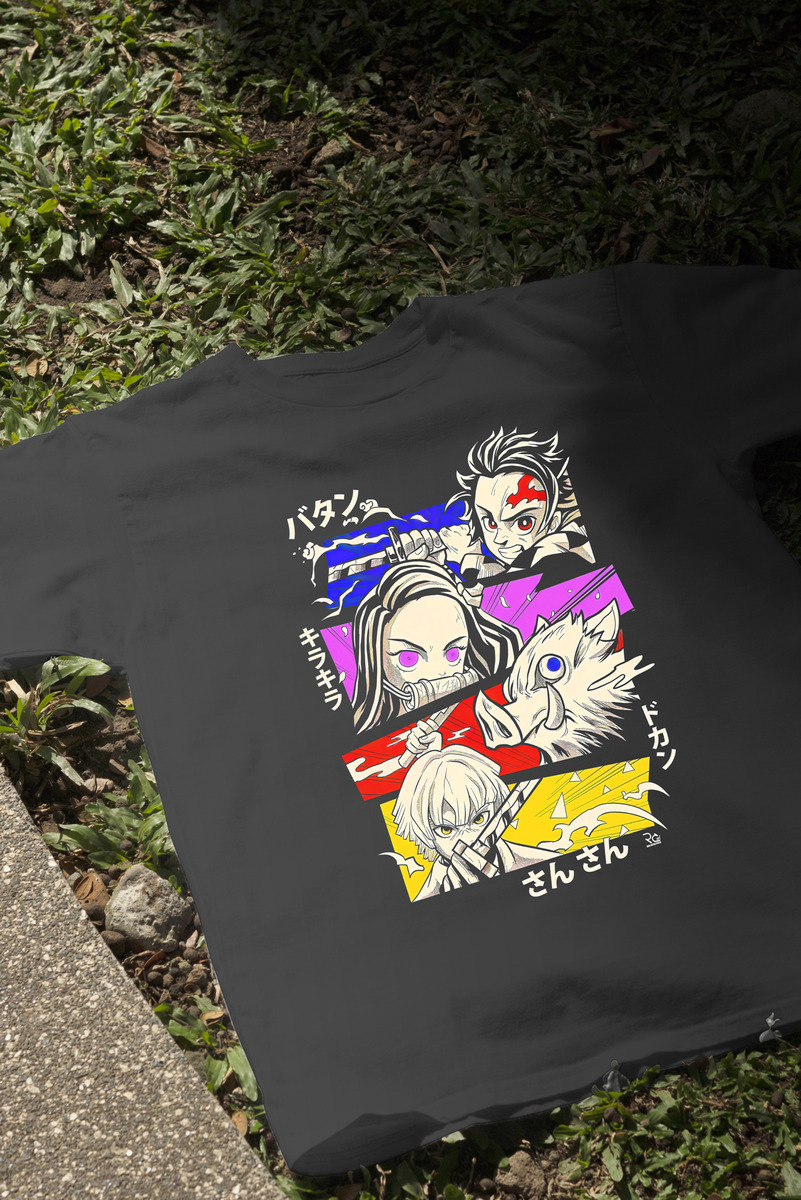 Remera: Demon Slayer 05 Memoestampados - Imagen 4