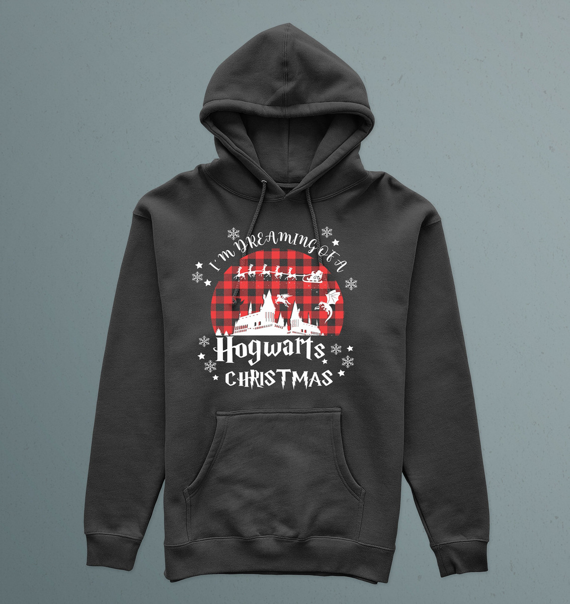Canguro Hogwarts Christmas Memoestampados - Imagen 2