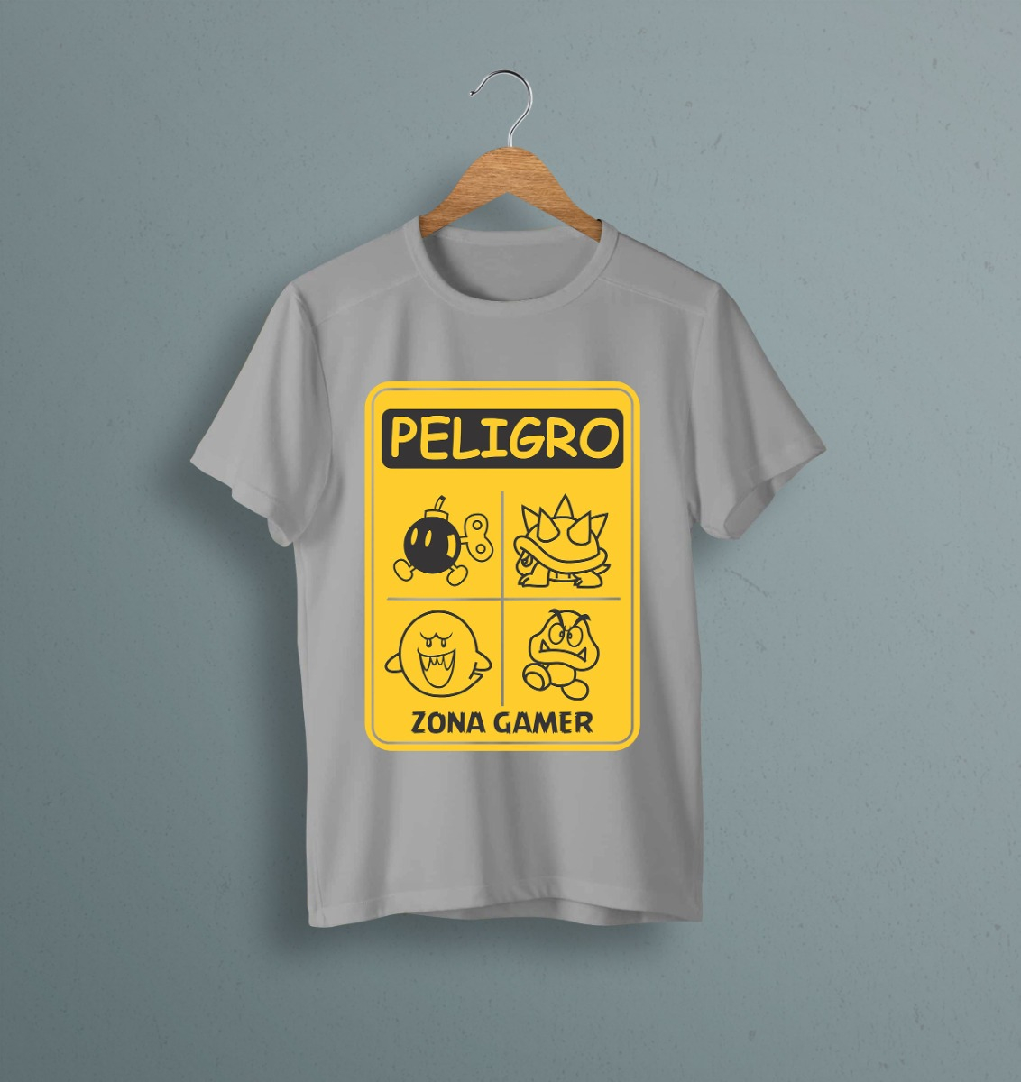 Remera: Peligro Zona Gamer Memoestampados - Imagen 20