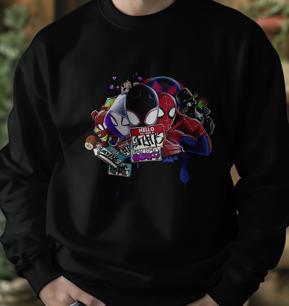 Buzo Spiderman Hello Memoestampados - Imagen 6