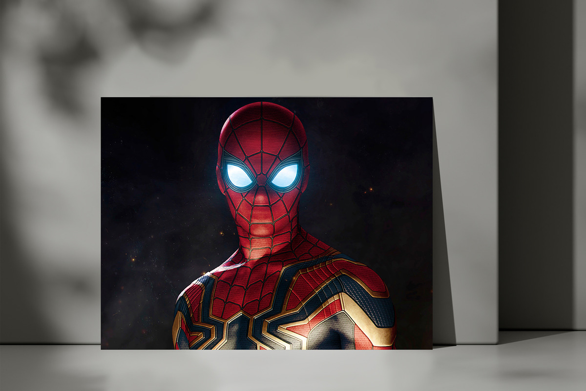 Cuadro Spiderman Marvel 599 70x100 Mdf Memoestampados - Imagen 3