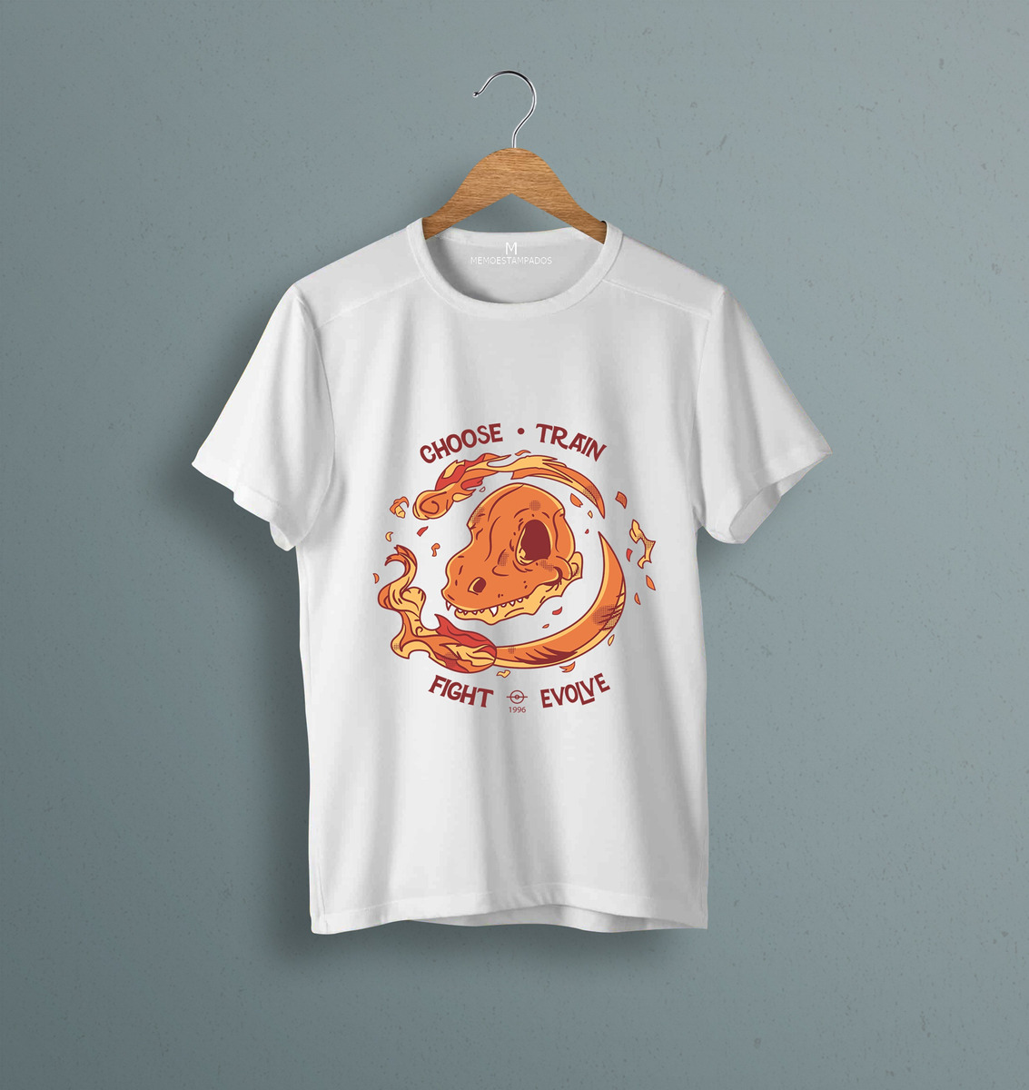 Remera: Charmander Skull Memoestampados - Imagen 30