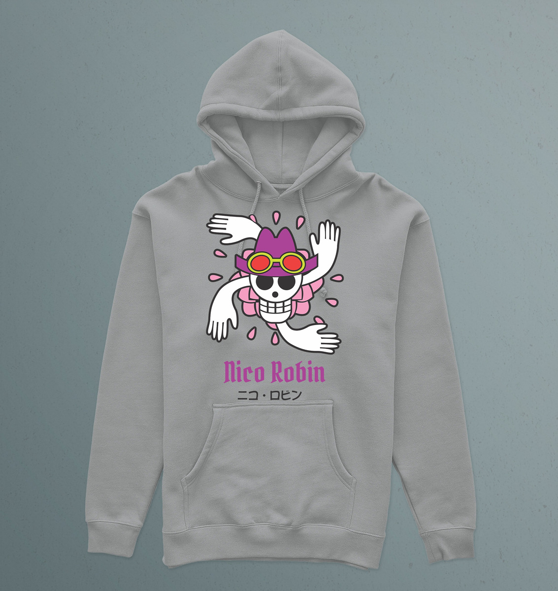 Canguro Nico Robin Flag One Piece Memoestampados - Imagen 11