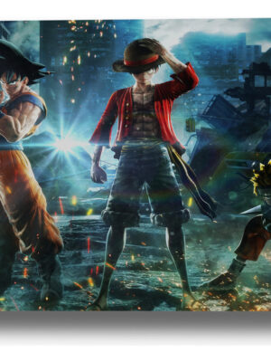 Cuadro Jump Force Goku Naruto 33 30x40 Mdf Memoestampados