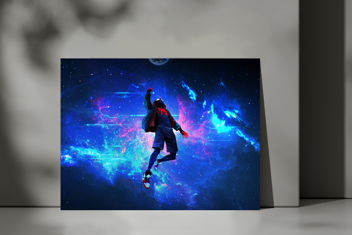 Cuadro 268 Spiderman 40x53 Mdf Memoestampados - Imagen 3