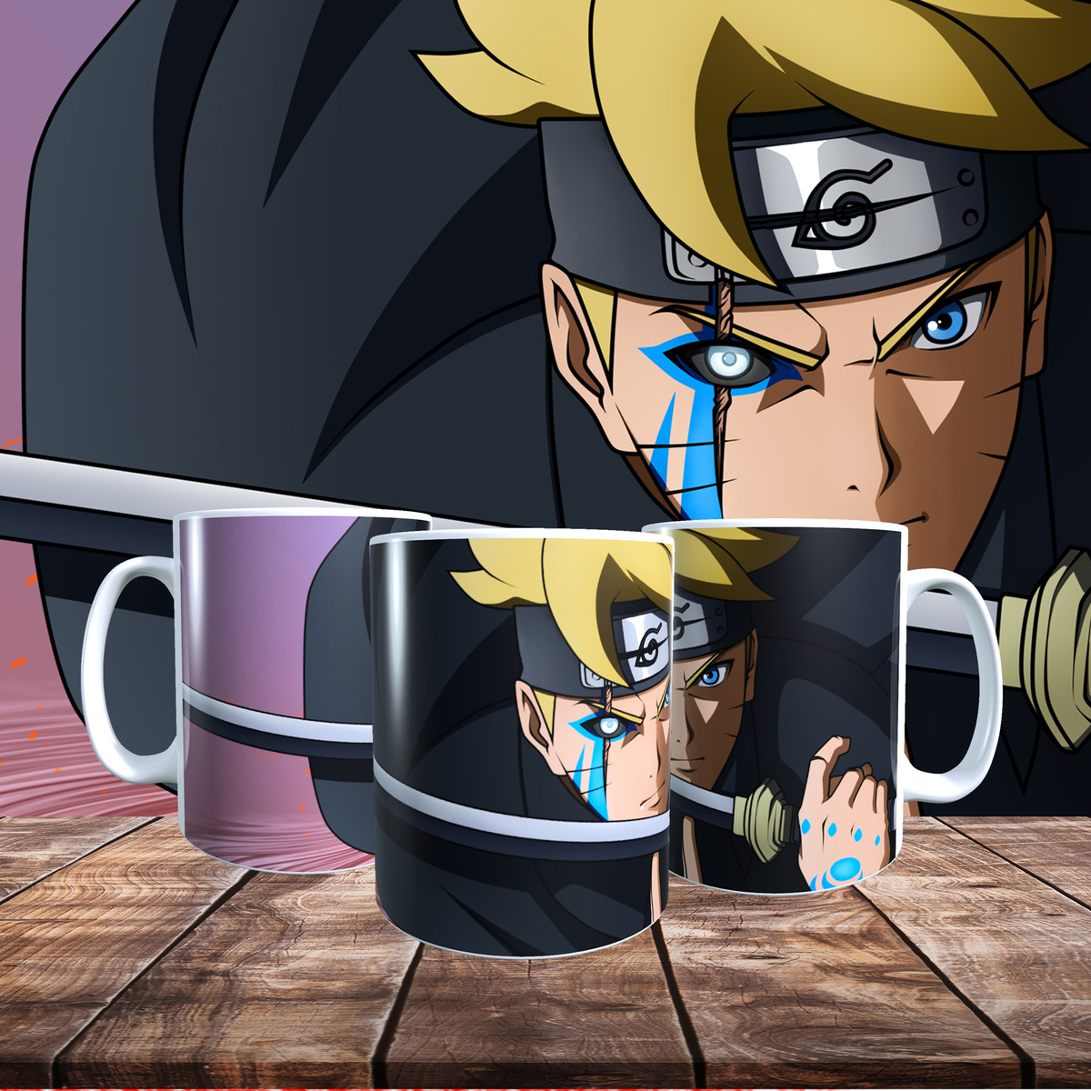 Taza Personalizada Diseño Naruto Anime Serie T421 - Imagen 5
