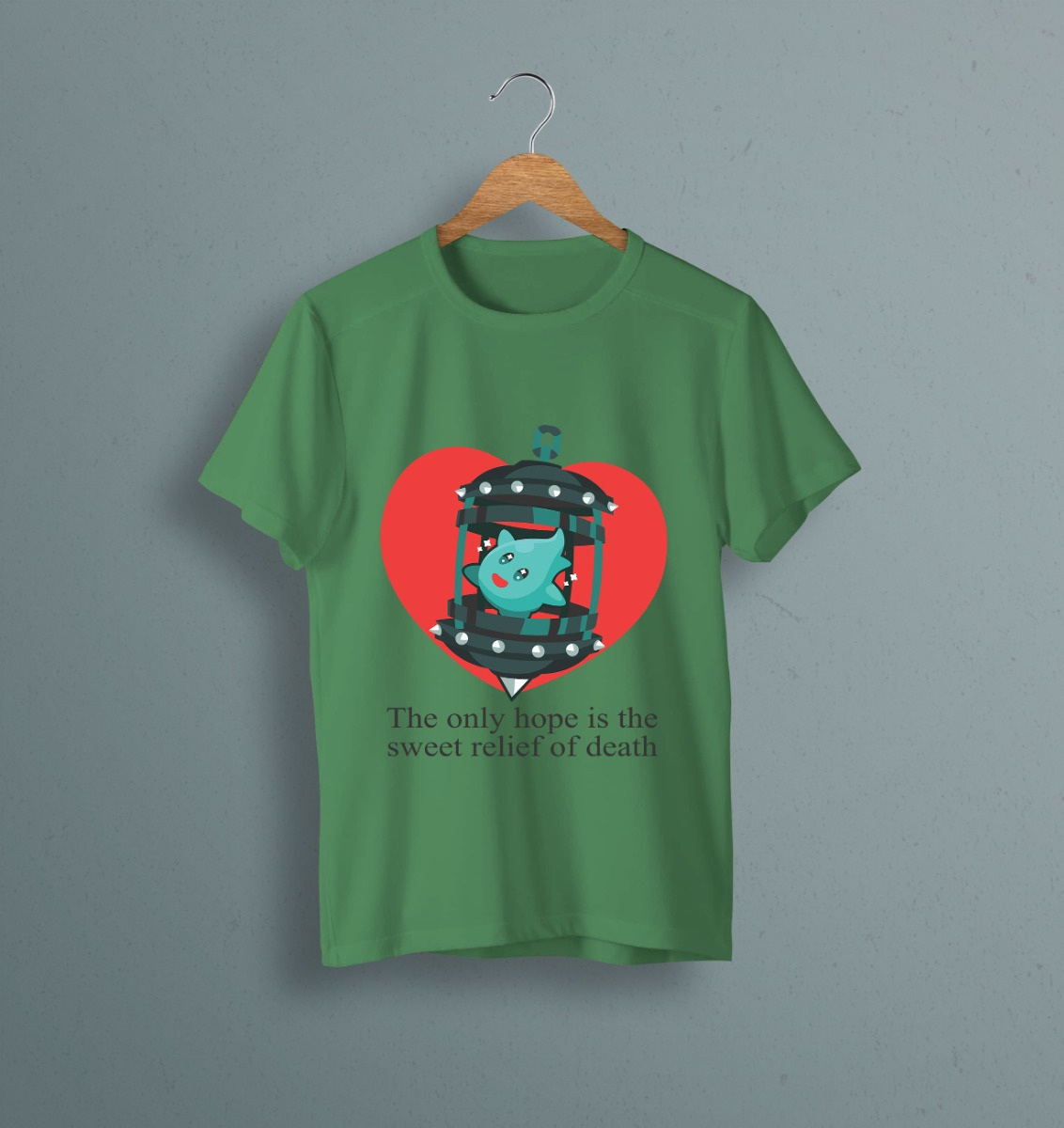Remera: The Only Hope Is Death Memoestampados - Imagen 14