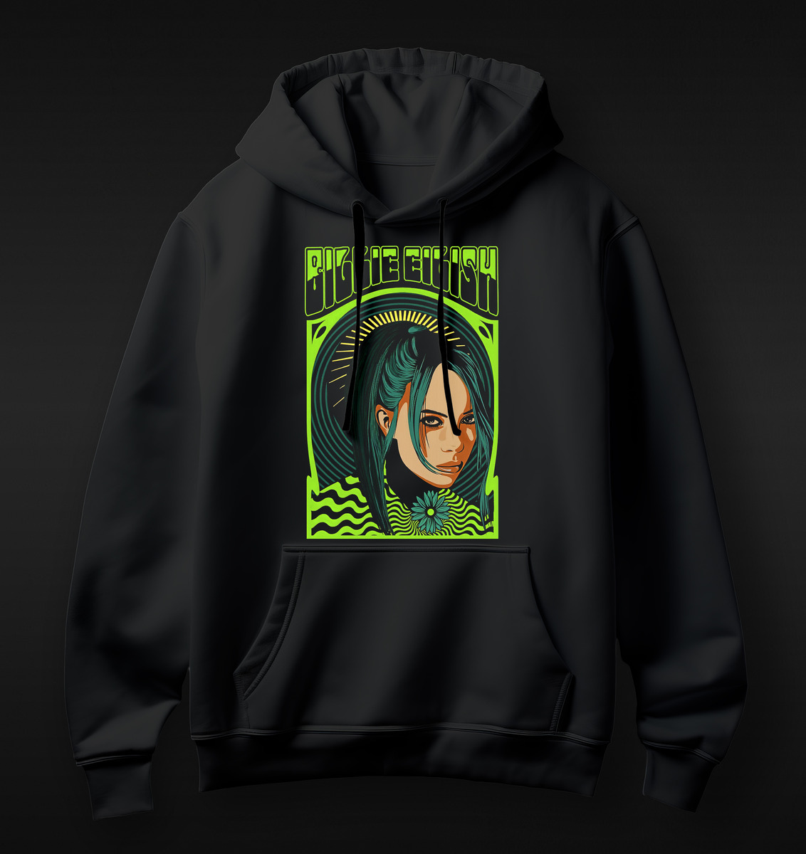 Canguro Billie Elish Animado Memoestampados - Imagen 2
