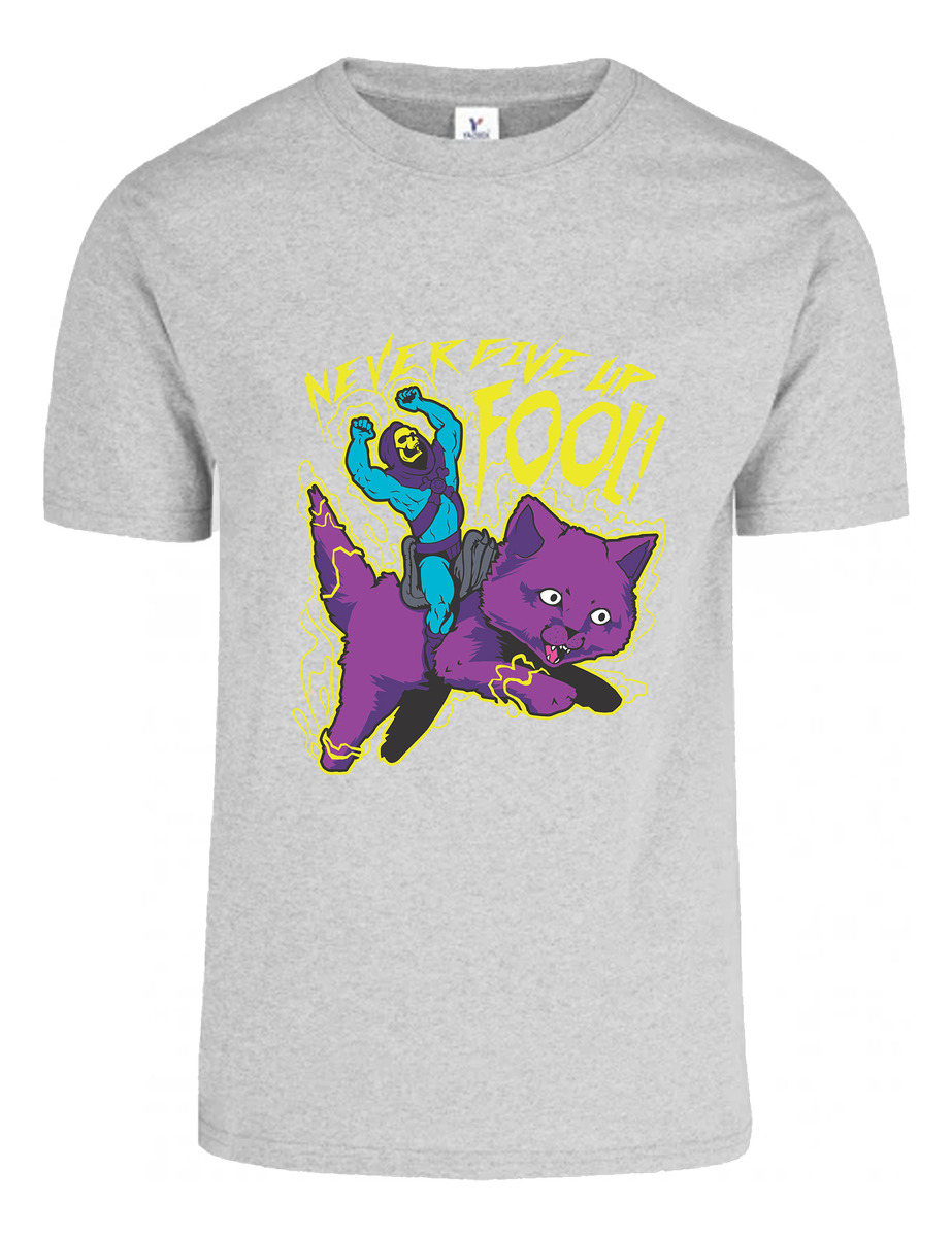 Remera: Never Give Up Fool Memoestampados - Imagen 12
