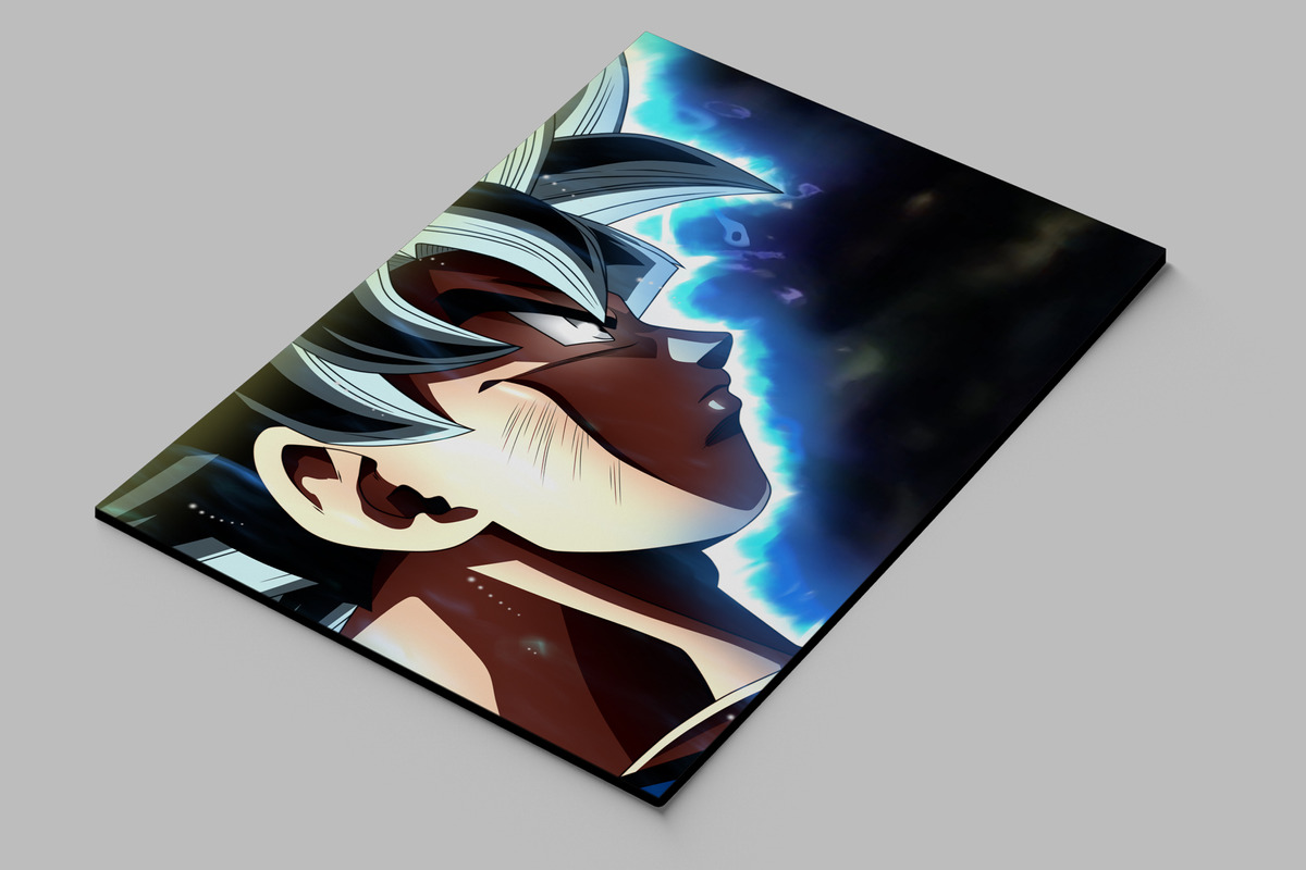 Cuadro Dragon Ball Z Goku 372 40x53 Mdf Memoestampados - Imagen 2