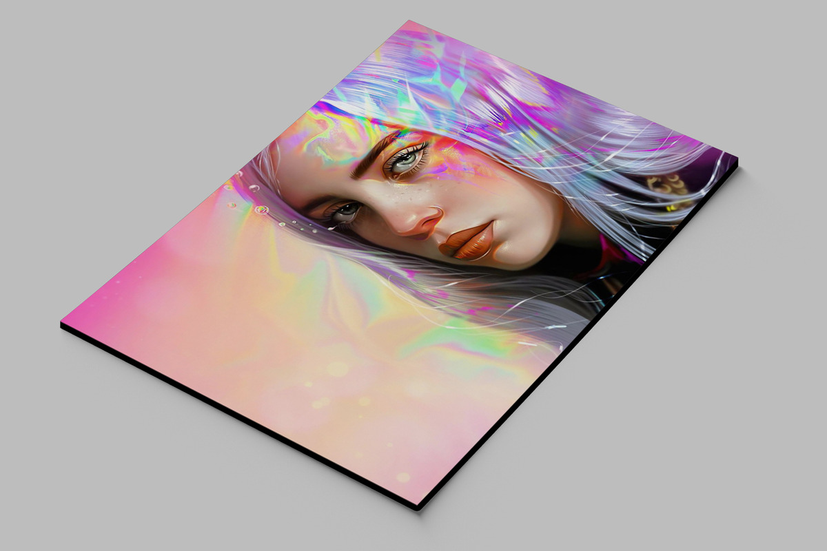 Cuadro Billie Eilish 489 70x100 Mdf Memoestampados - Imagen 2