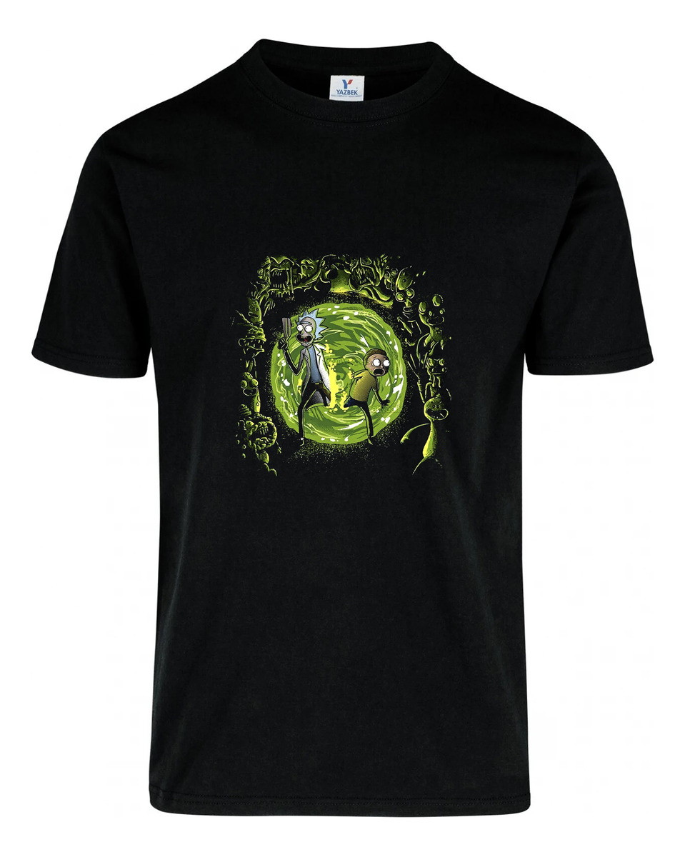 Remera: Rick Y Morti Portal Memoestampados